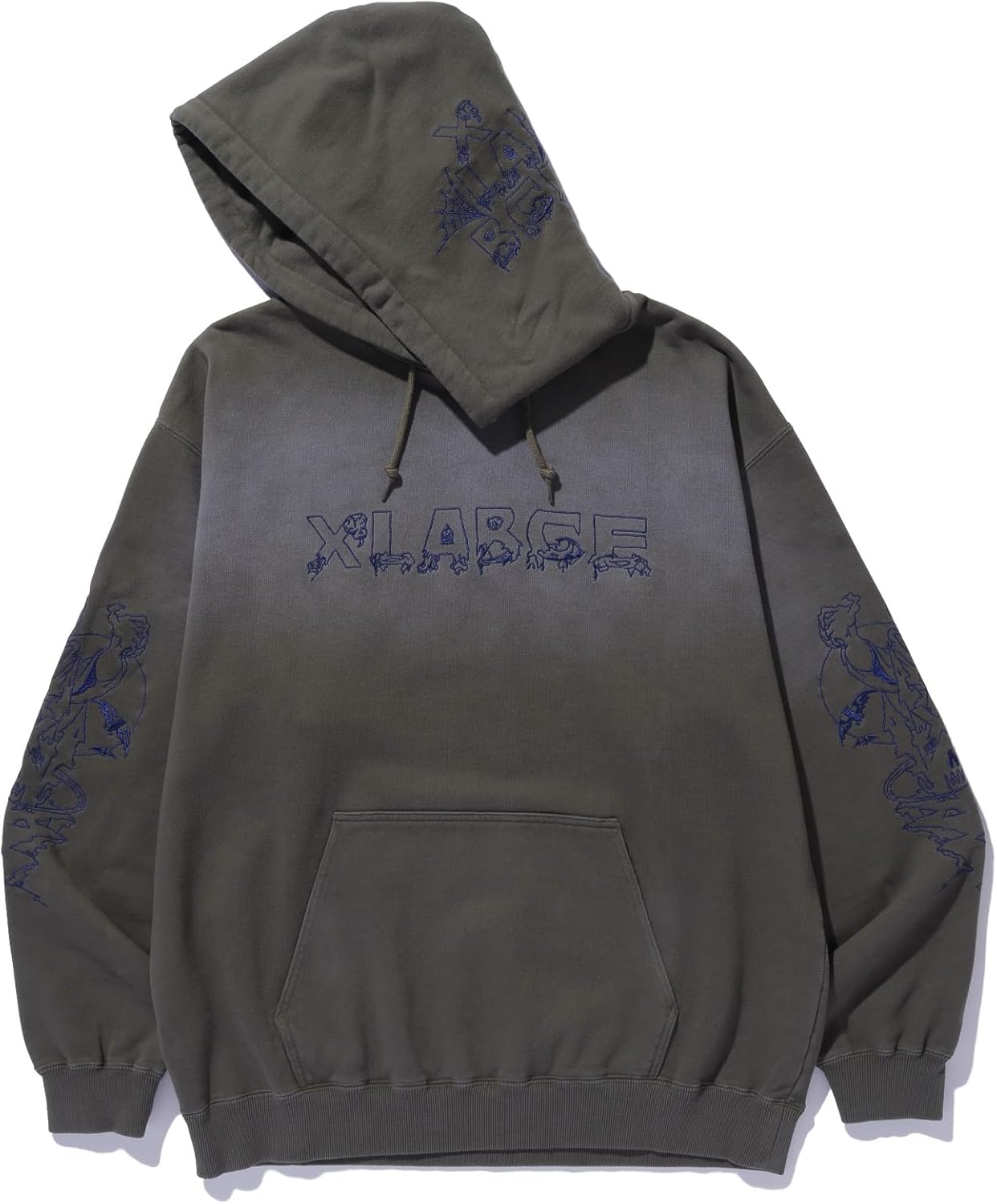 

Толстовка с капюшоном Жуткий особняк размера XL. Мужская толстовка с капюшоном Xlarge, зеленый