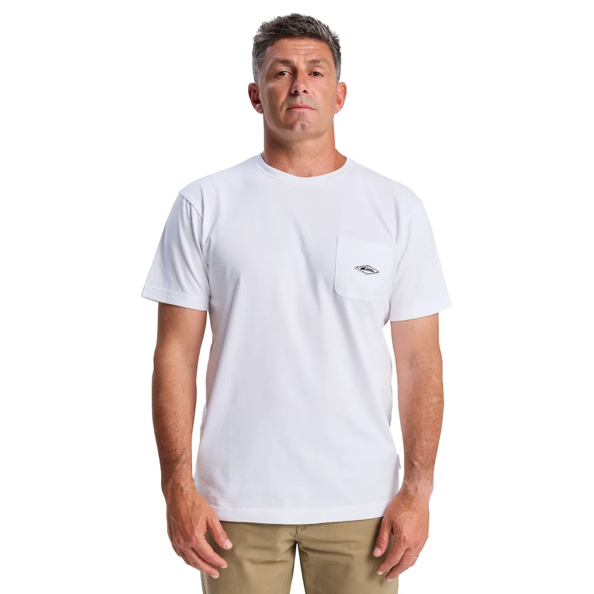 

Мужская футболка Diamond Pocket Quiksilver, белый