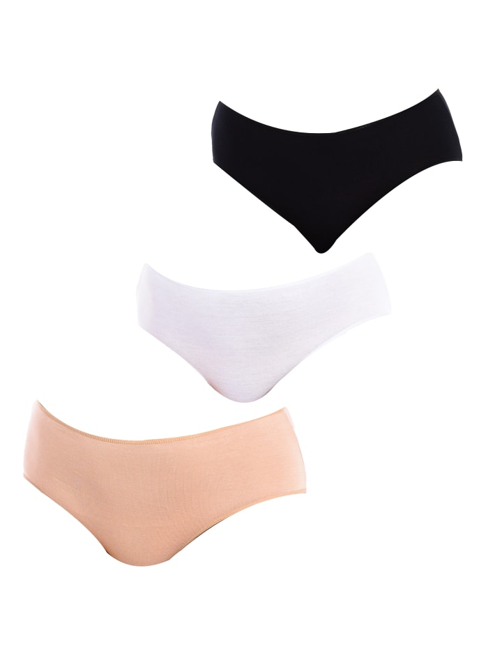 

Kisses and Love Комплект из 3 штук: разноцветные трусики