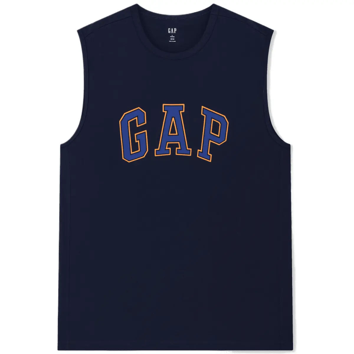 Футболка майка City Leisure Series Unisex белый GAP, хаки — фото 4