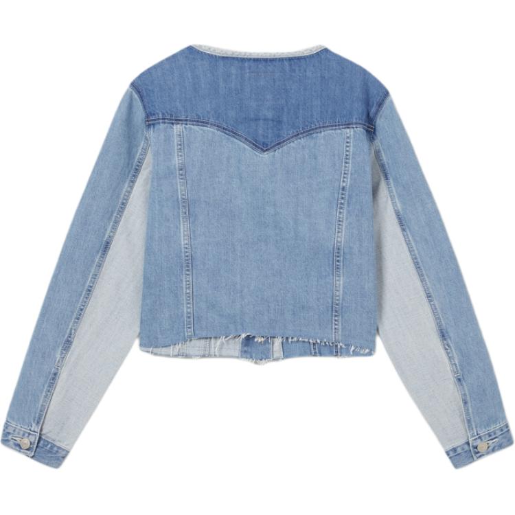 Levis Джинсовая куртка женская морская синяя, Nautical Blue — фото 2