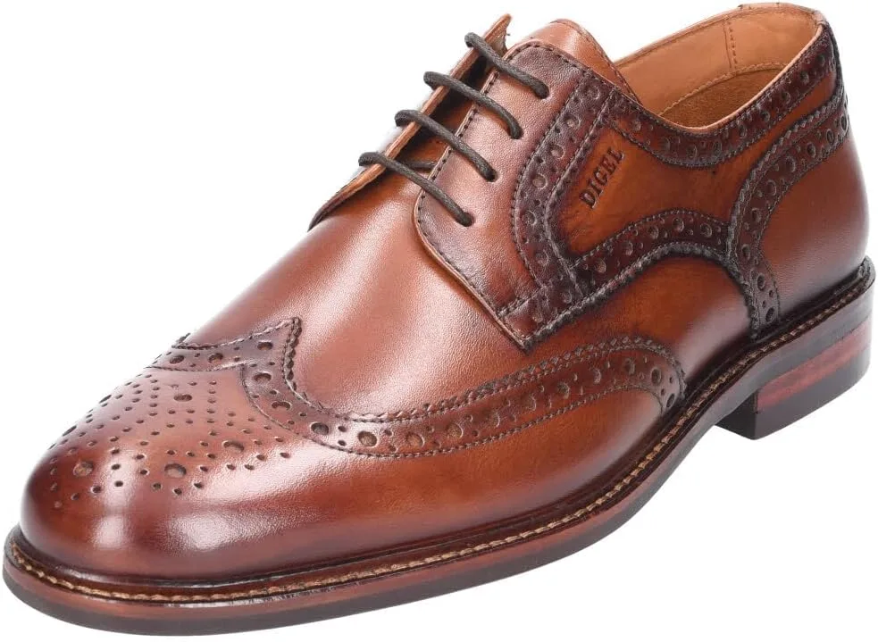 Мужские деловые туфли Digel Sterling, коньячный