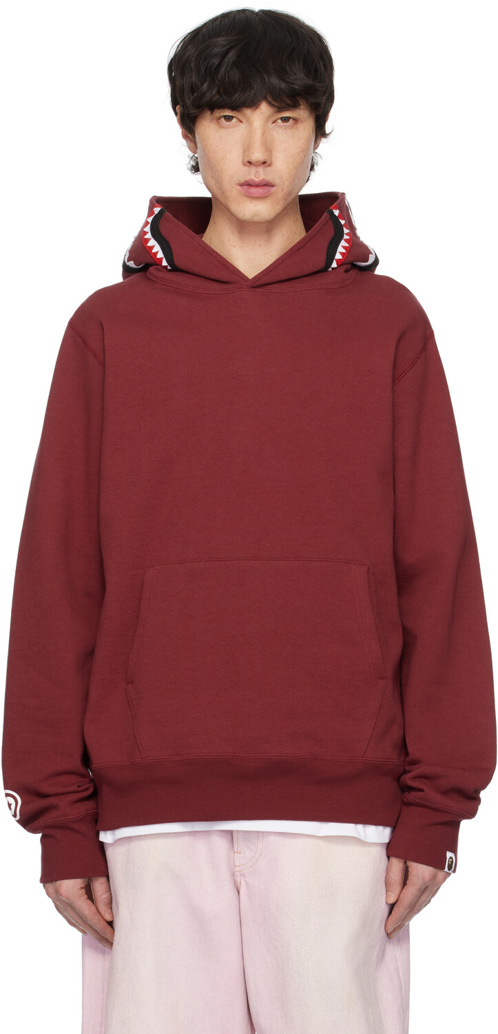 

Hark Пуловер с капюшоном BAPE, Burgundy