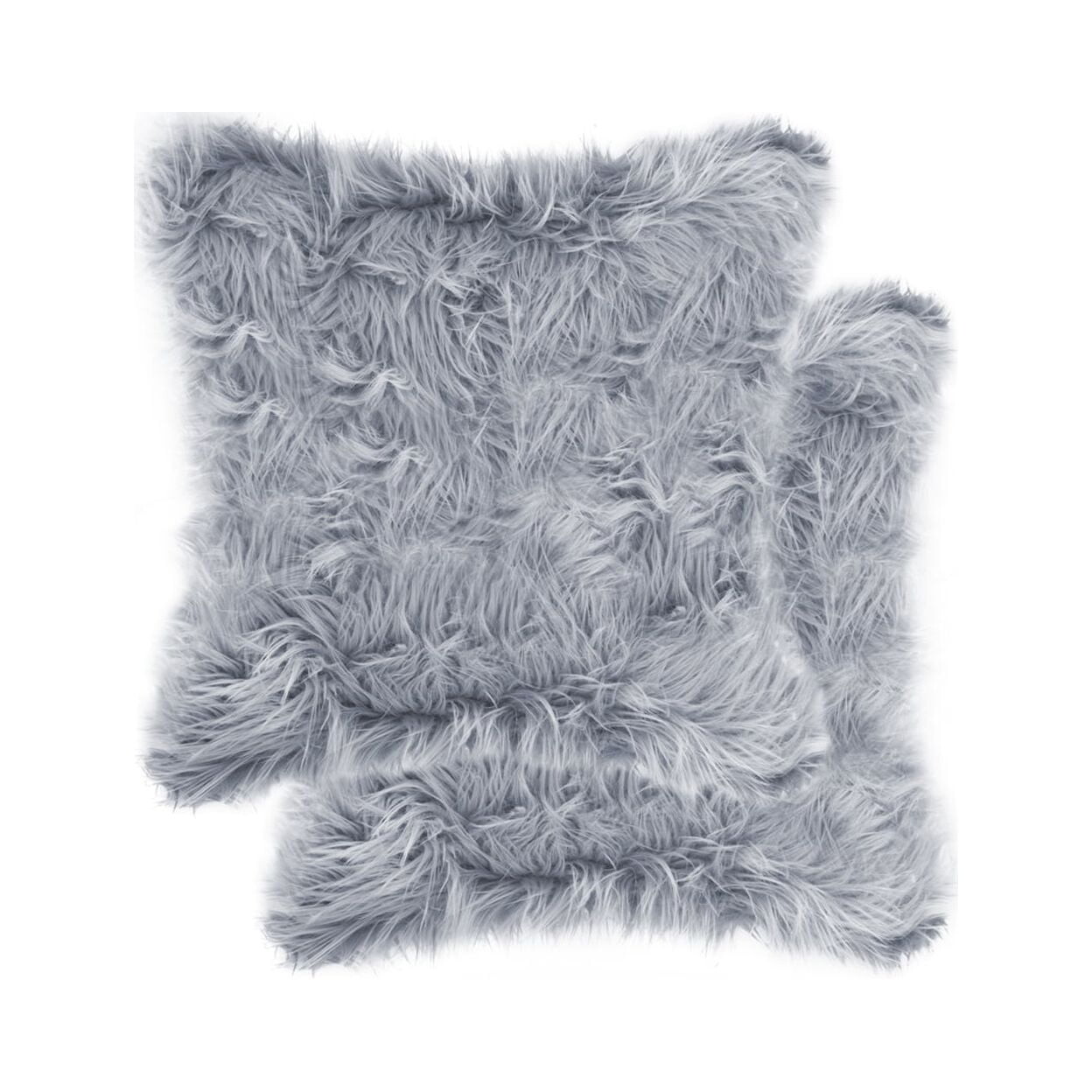 

Подушка Luxe Belton Faux, серый