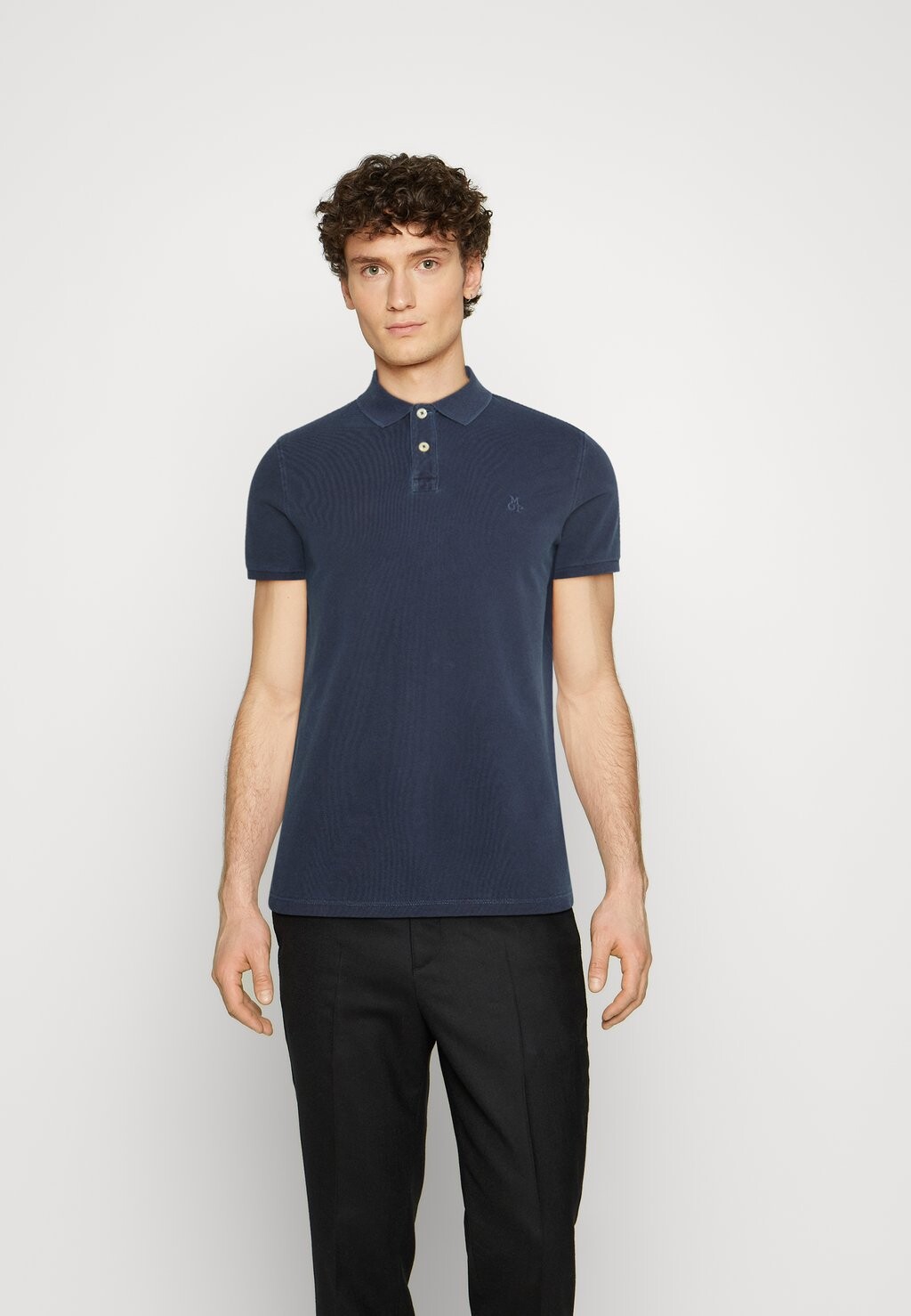

Рубашка-поло SHORT SLEEVE Marc O'Polo, цвет total eclipse