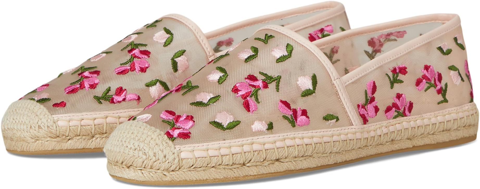 Балетки Stuart Weitzman Bareitall Espadrille, Rosewater Multi/Rosewater