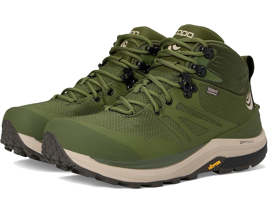 

Походные ботинки Topo Athletic Trailventure 2 WP, цвет Olive/Tan