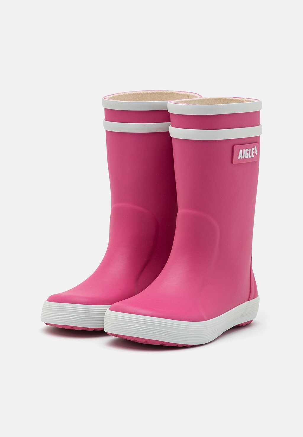 Сапоги резиновые Lolly Pop Unisex Aigle, цвет new rose — фото 2