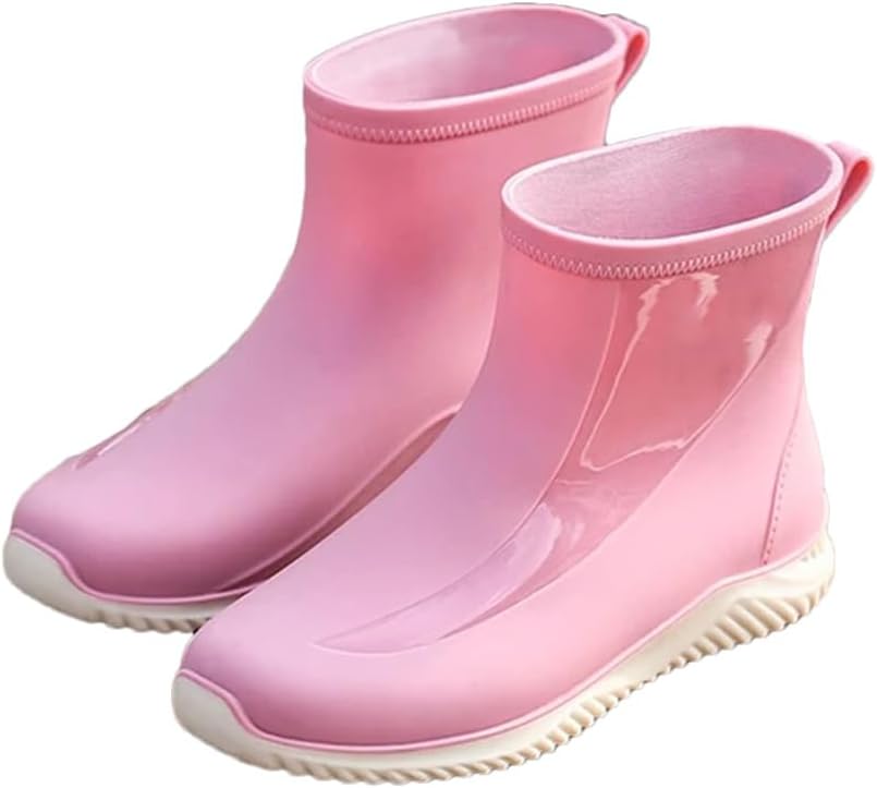 

Мужские и женские дождевые сапоги Wjnvfioo, противоскользящие, износостойкие, для активного отдыха на улице, водонепроницаемые безопасные обувь, 39 Pnnrk