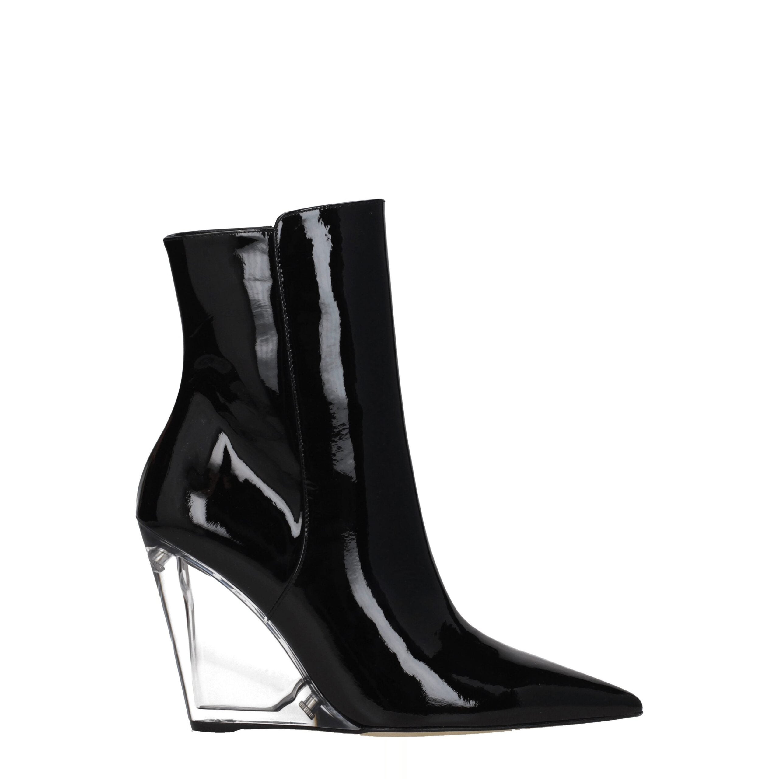 Stuart Weitzman Кожаные женские ботинки, черный