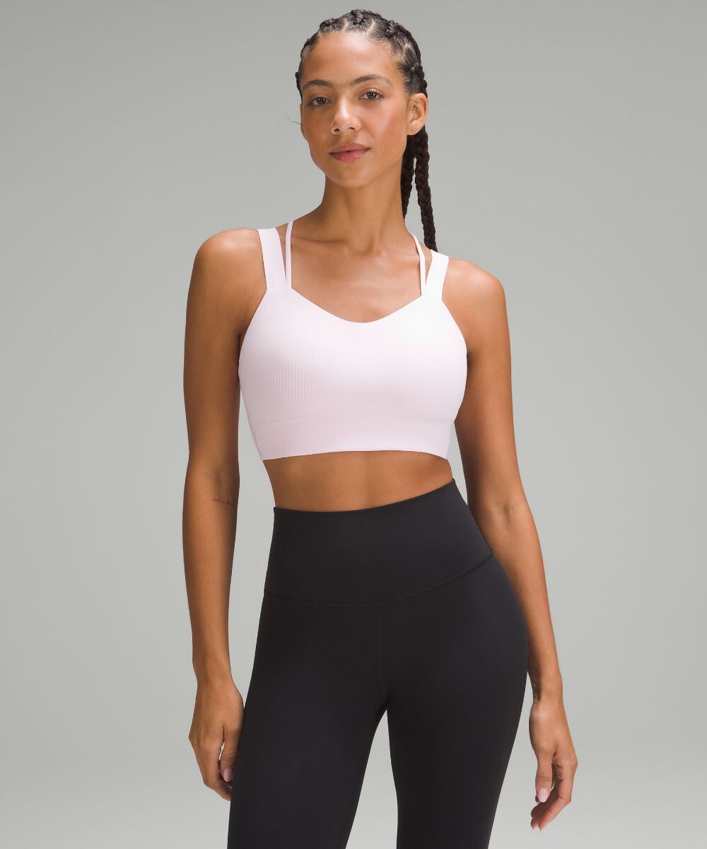 

Спортивный бюсгальтер Lululemon, розовый