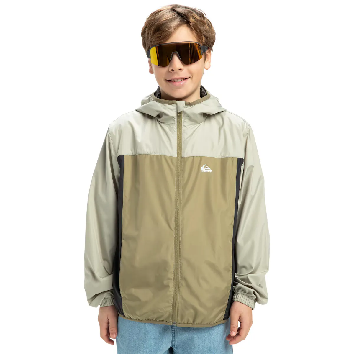 

Детская куртка Quiksilver с обметкой, бежевый