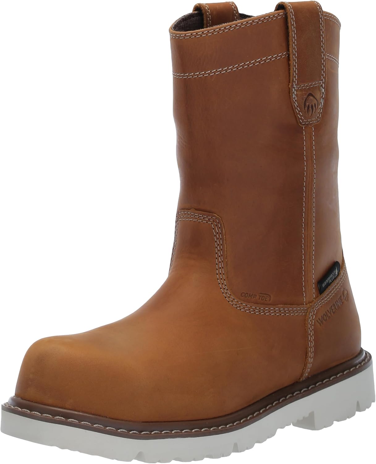 

Мужские водонепроницаемые сапоги Wolverine Revival с композитным носком, Wheat