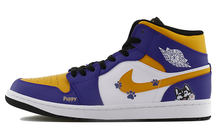 

Jordan Air Jordan 1 винтажные баскетбольные кроссовки мужские, Purple