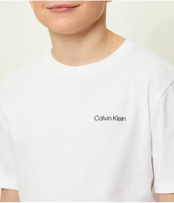 Футболка regular fit Calvin Klein Jeans, белый — фото 4