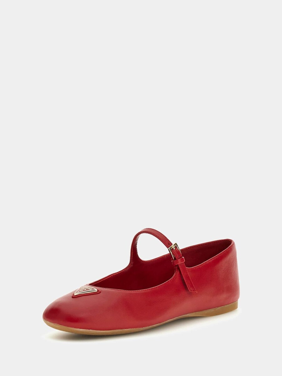 Балетки с ремешком GUESS Kalida, красный