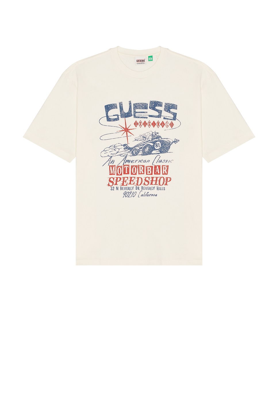 

Принтованная футболка Guess Originals, sandy shore
