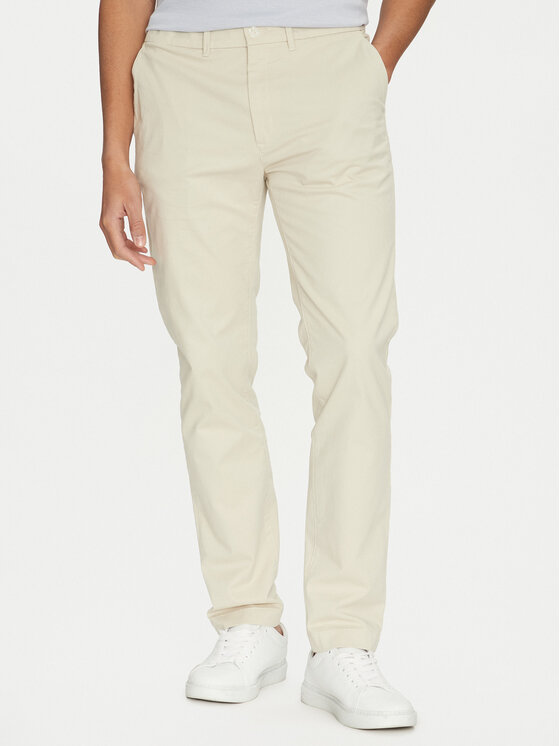 

Облегающие брюки чинос Modern Twill K10K113696 Calvin Klein, бежевый
