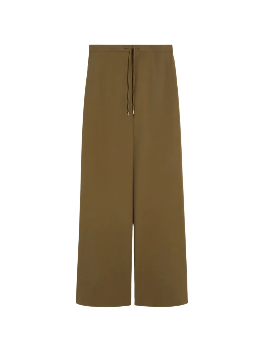

Брюки-палаццо на завязке Max Mara, коричневый