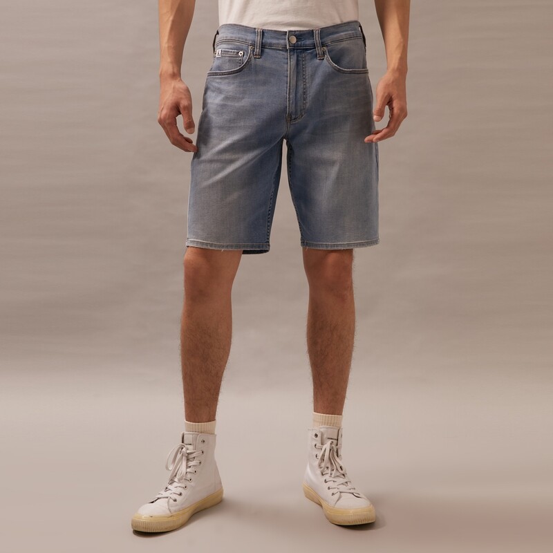 

Шорты джинсовые Calvin Klein Jeans мужские, светло-голубой