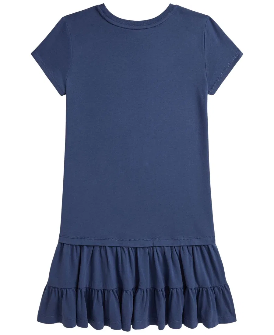Детское трикотажное платье с короткими рукавами Polo Bear (7-16 лет) Polo Ralph Lauren — фото 2