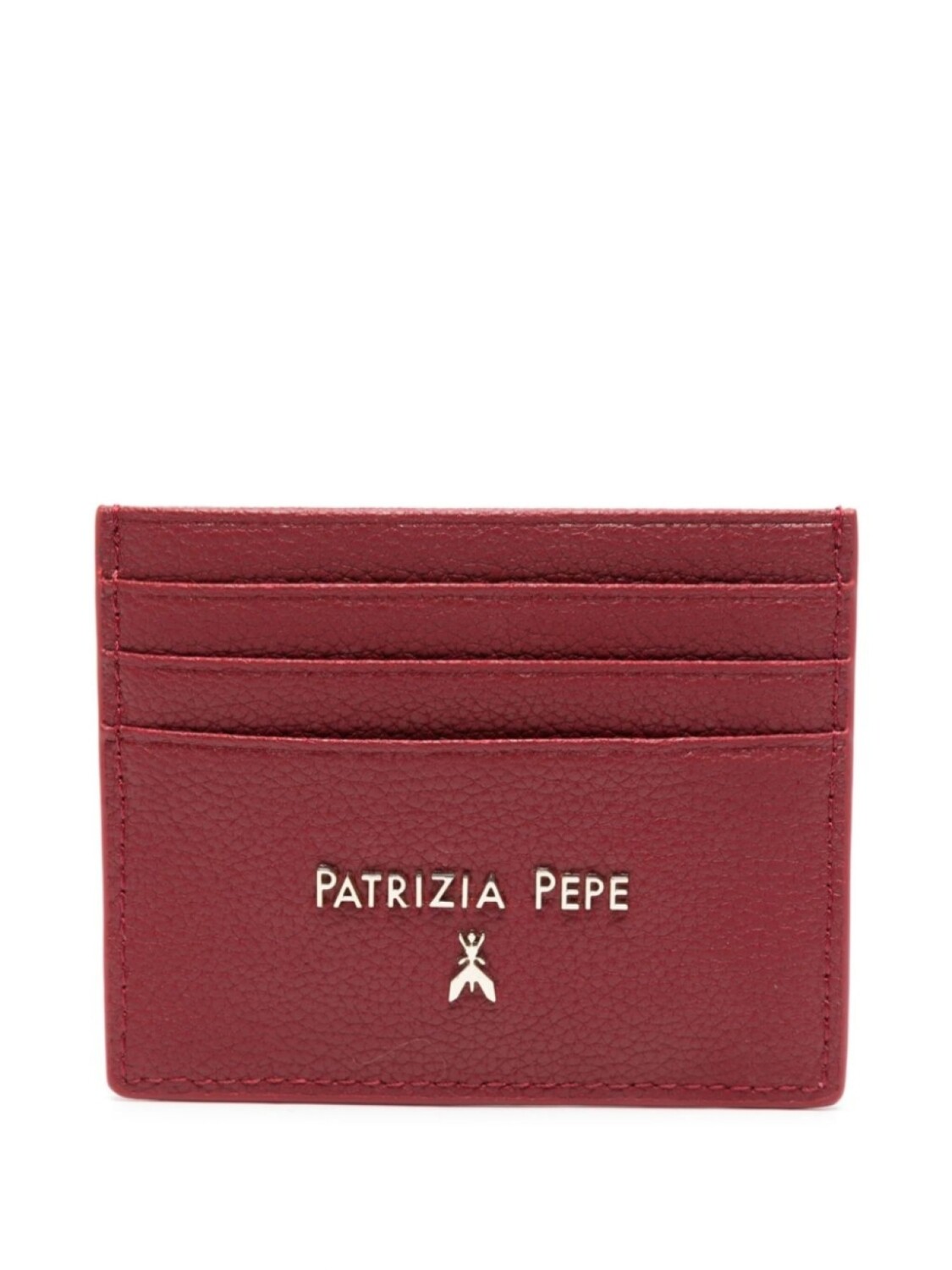 

Patrizia Pepe картхолдер с логотипом, красный