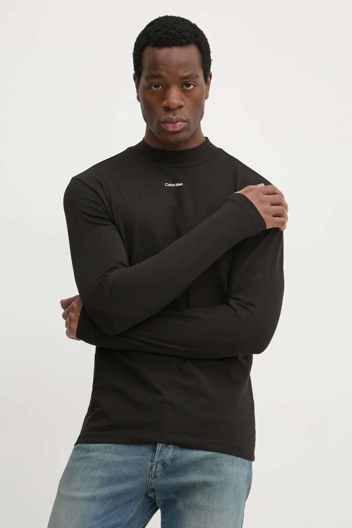 

Рубашка с длинным рукавом Calvin Klein, черный