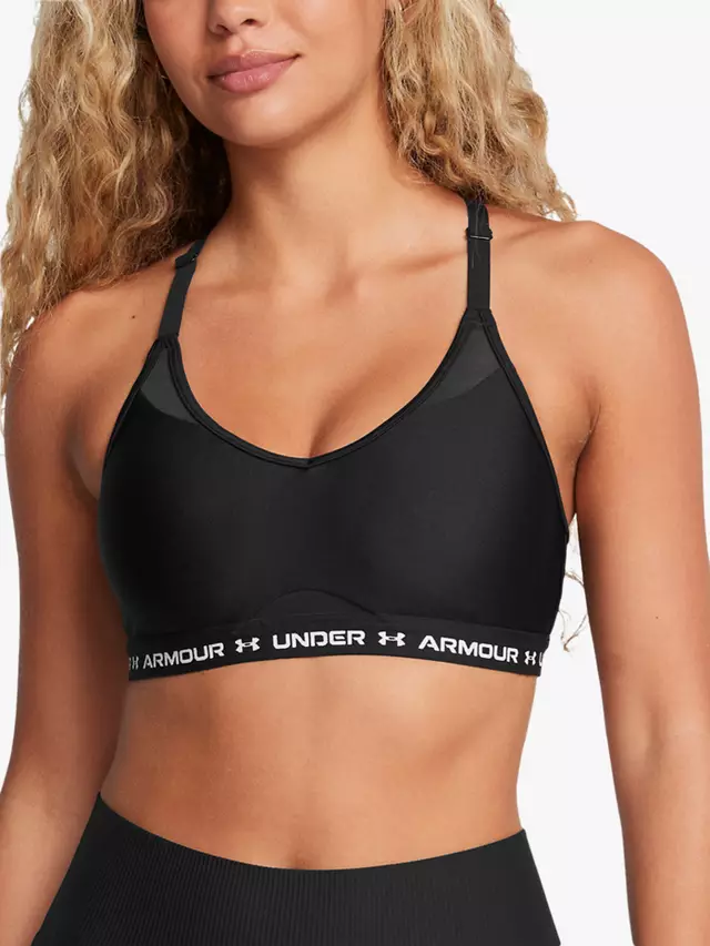 

Спортивный бюстгальтер Under Armour Padded Crossback, цвет black/white