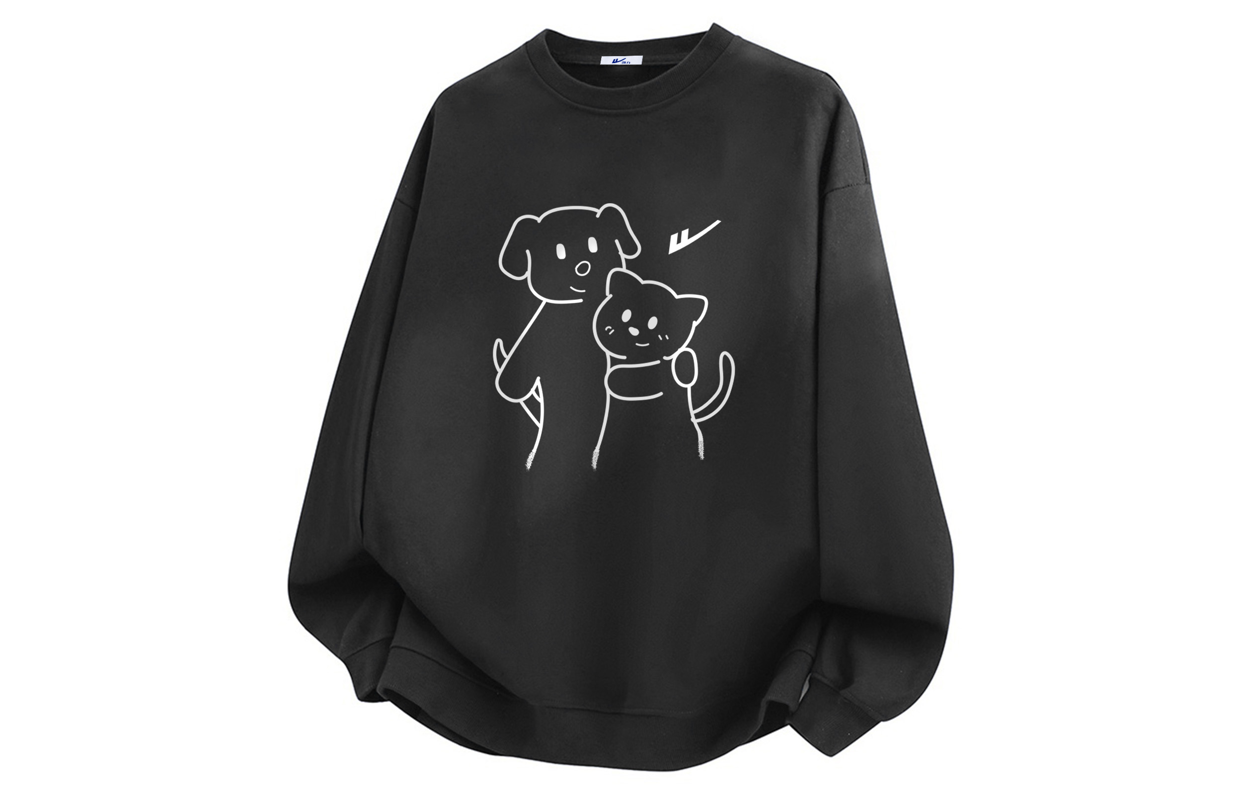 

Свитшот Women's Crew Neck Moderate Heavyweight WARRIOR, темно-серый (fleece-lined)