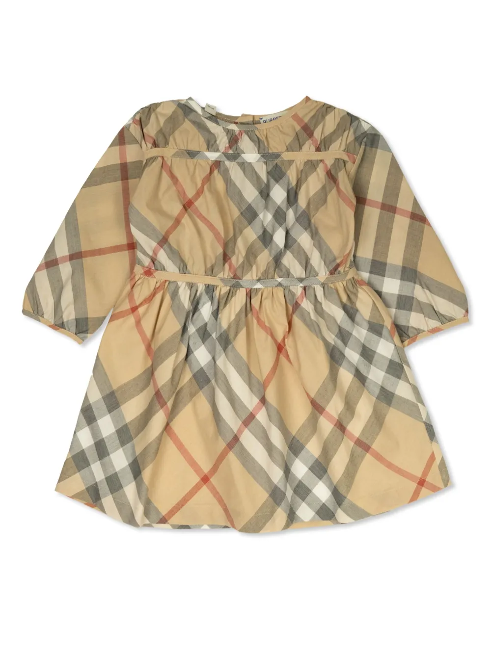 

Платье в клетку Vintage Check BURBERRY KIDS, нейтральный