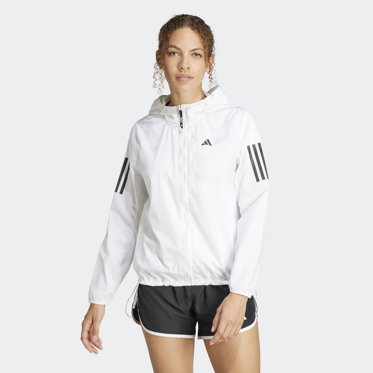 

Беговая куртка adidas Performance "OTR B JKT", белый