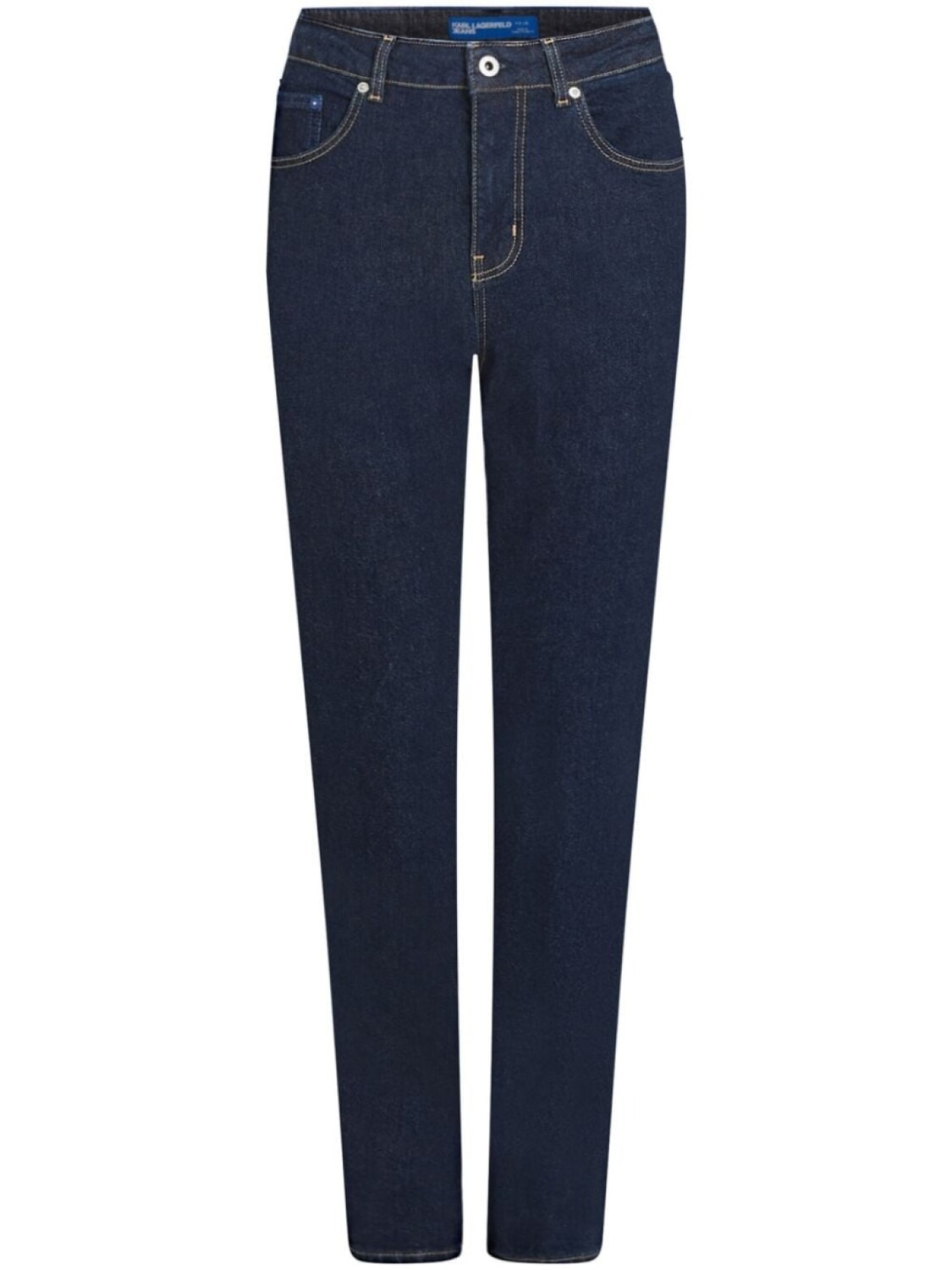 

Karl Lagerfeld Jeans зауженные джинсы с завышенной талией, синий