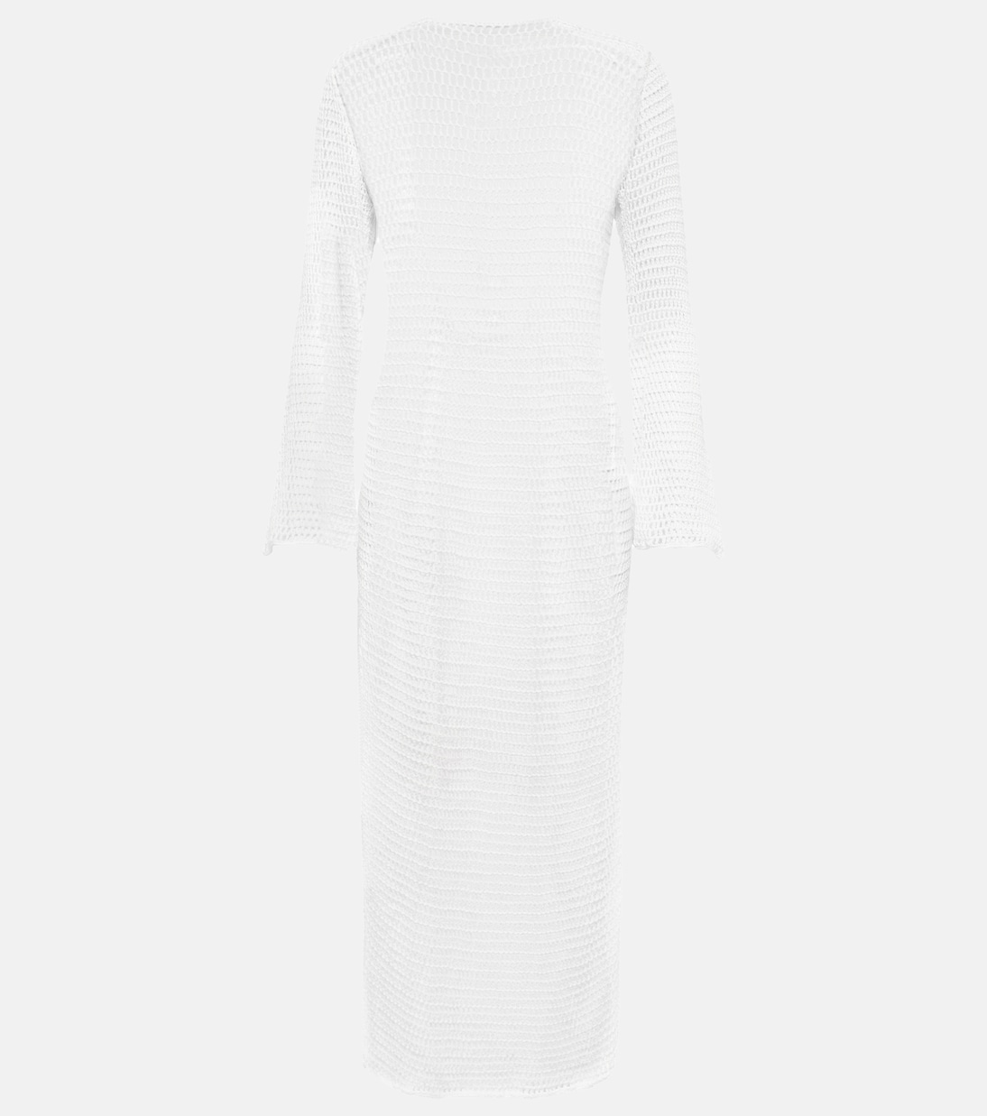 

Пляжное платье Zen Mesh, связанное крючком Anna Kosturova, белый