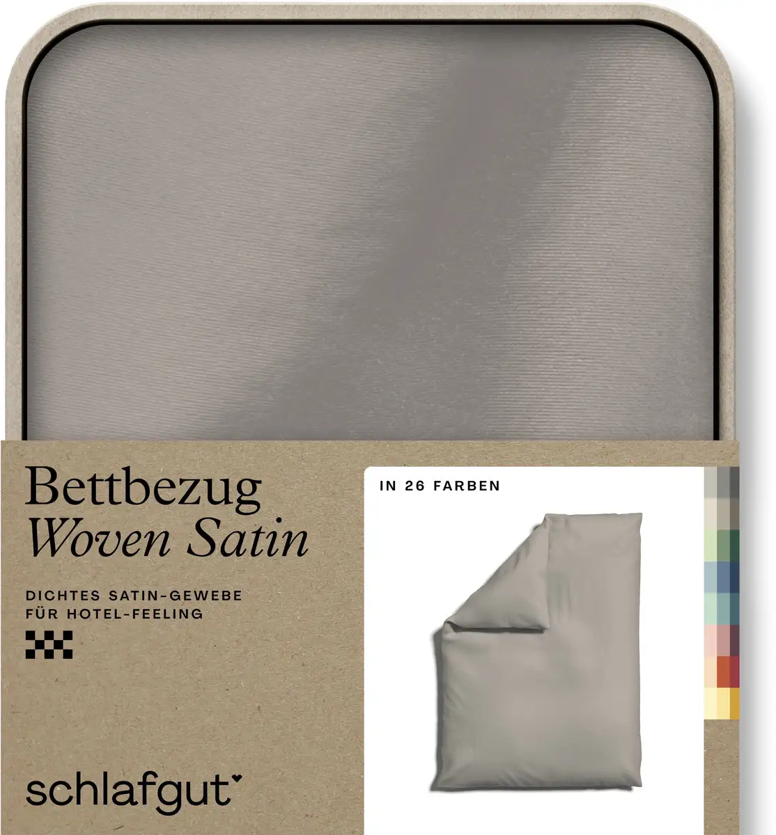 

Пододеяльник тканый Schlafgut, 200х200 см