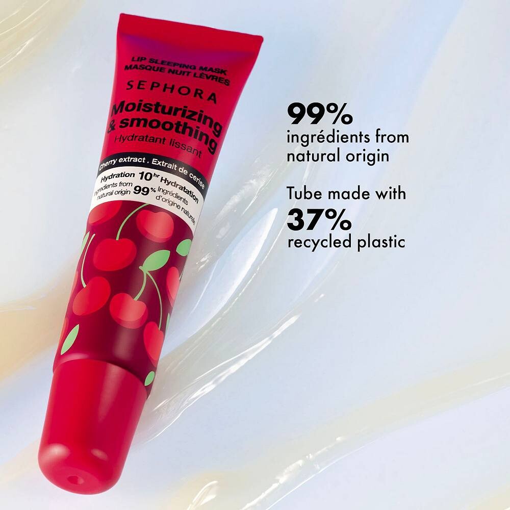 SEPHORA COLLECTION Питательная ночная маска для губ цвета «Вишня + ваниль», цвет Vanilla — фото 2