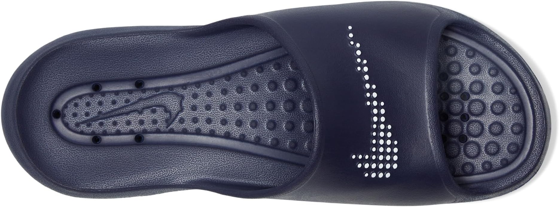 Сандалии Nike Victori One Shower Slide, цвет Midnight Navy/White/Midnight Navy — фото 2