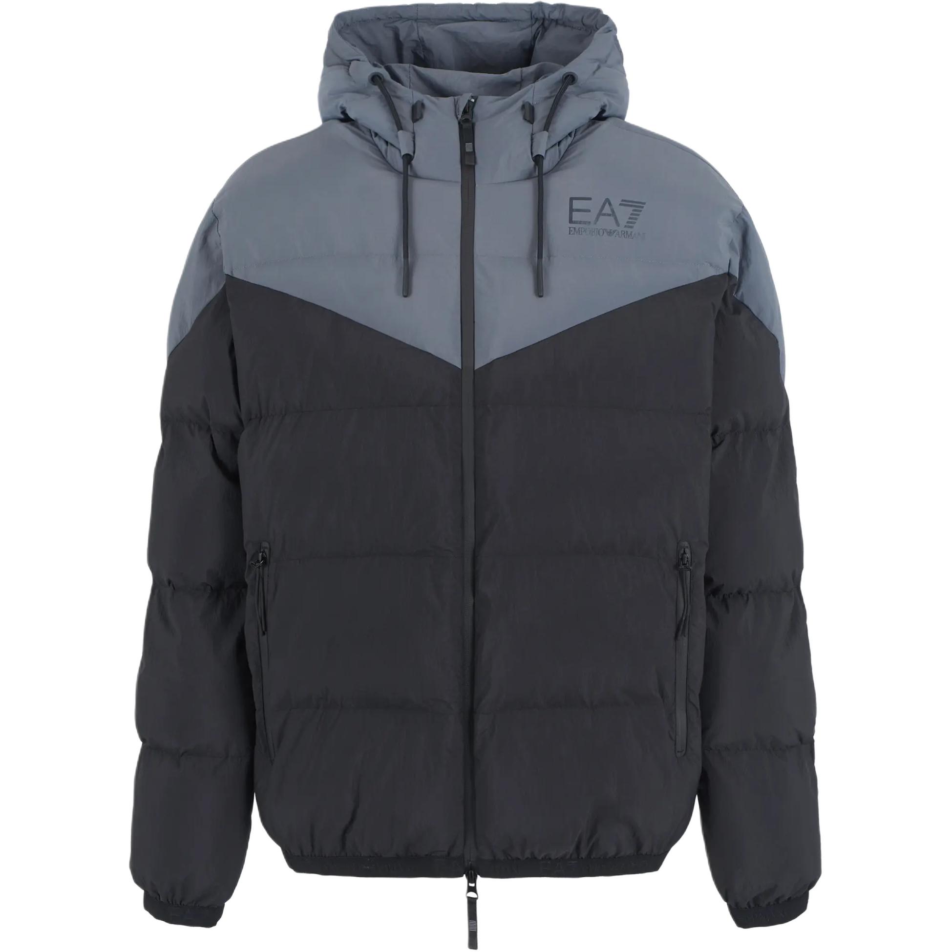 

Куртка пуховик EA7 черная мужская EMPORIO ARMANI, Черный, Куртка пуховик EA7 черная мужская EMPORIO ARMANI