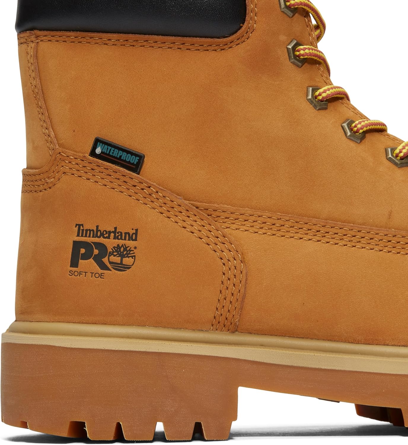 Timberland PRO мужские 6-дюймовые рабочие ботинки Direct Attach с мягким мысом, утепленные и водонепроницаемые, Wheat-2024 New — фото 3