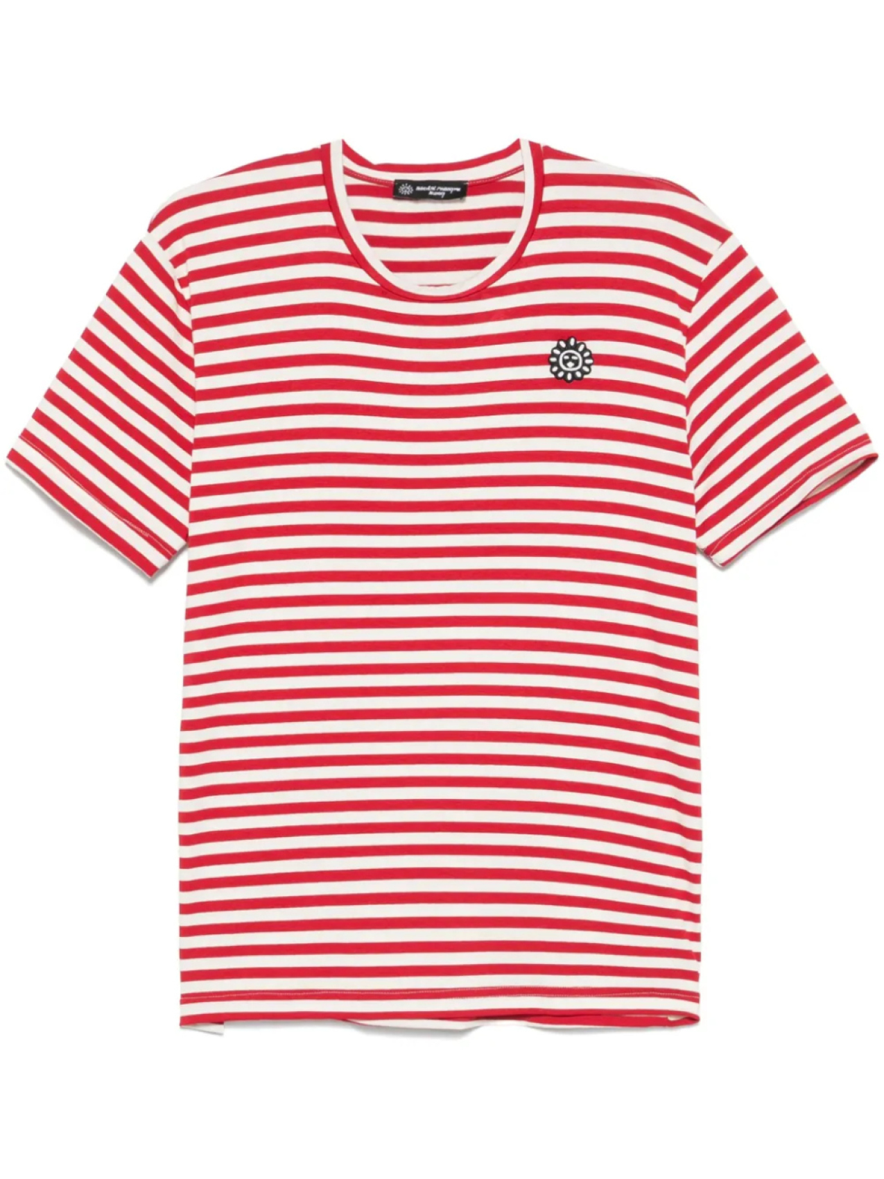 

Société Anonyme футболка Sunny Stripe, красный