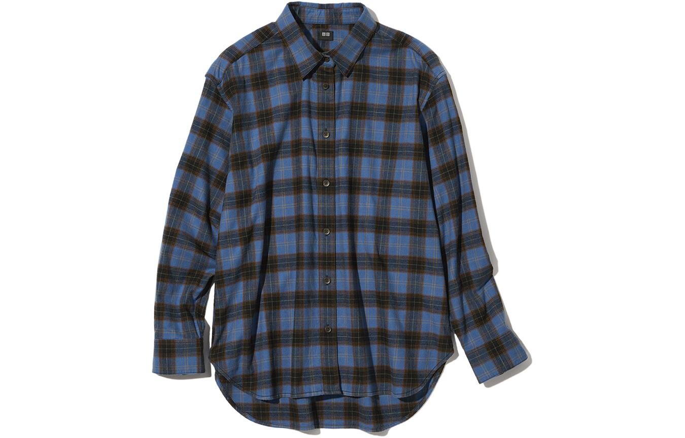 

Рубашка женская Lake Blue Uniqlo