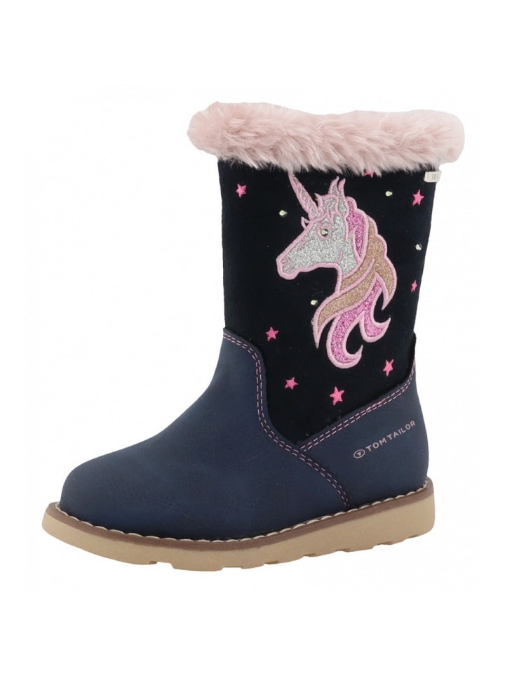 

Tom Tailor Синие ботильоны