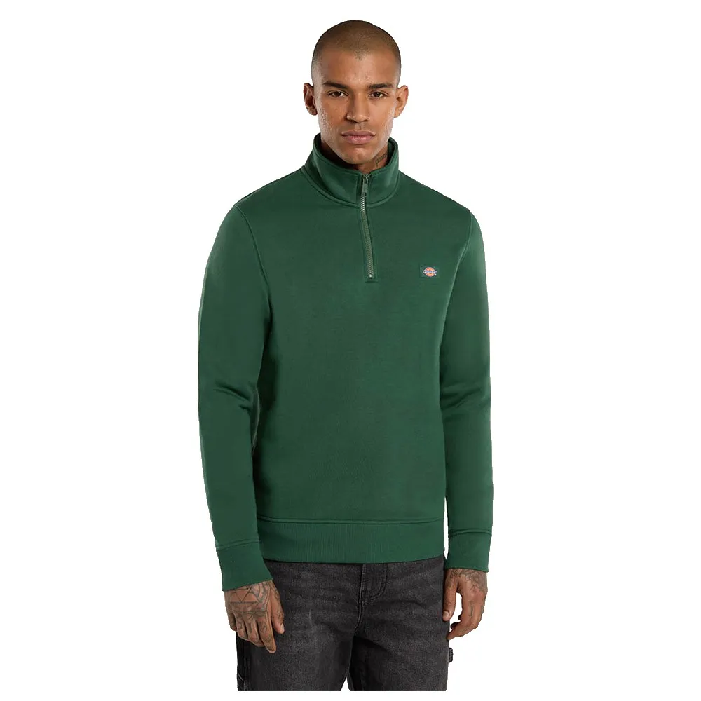 

Толстовка Dickies Oakport half zip, зеленый