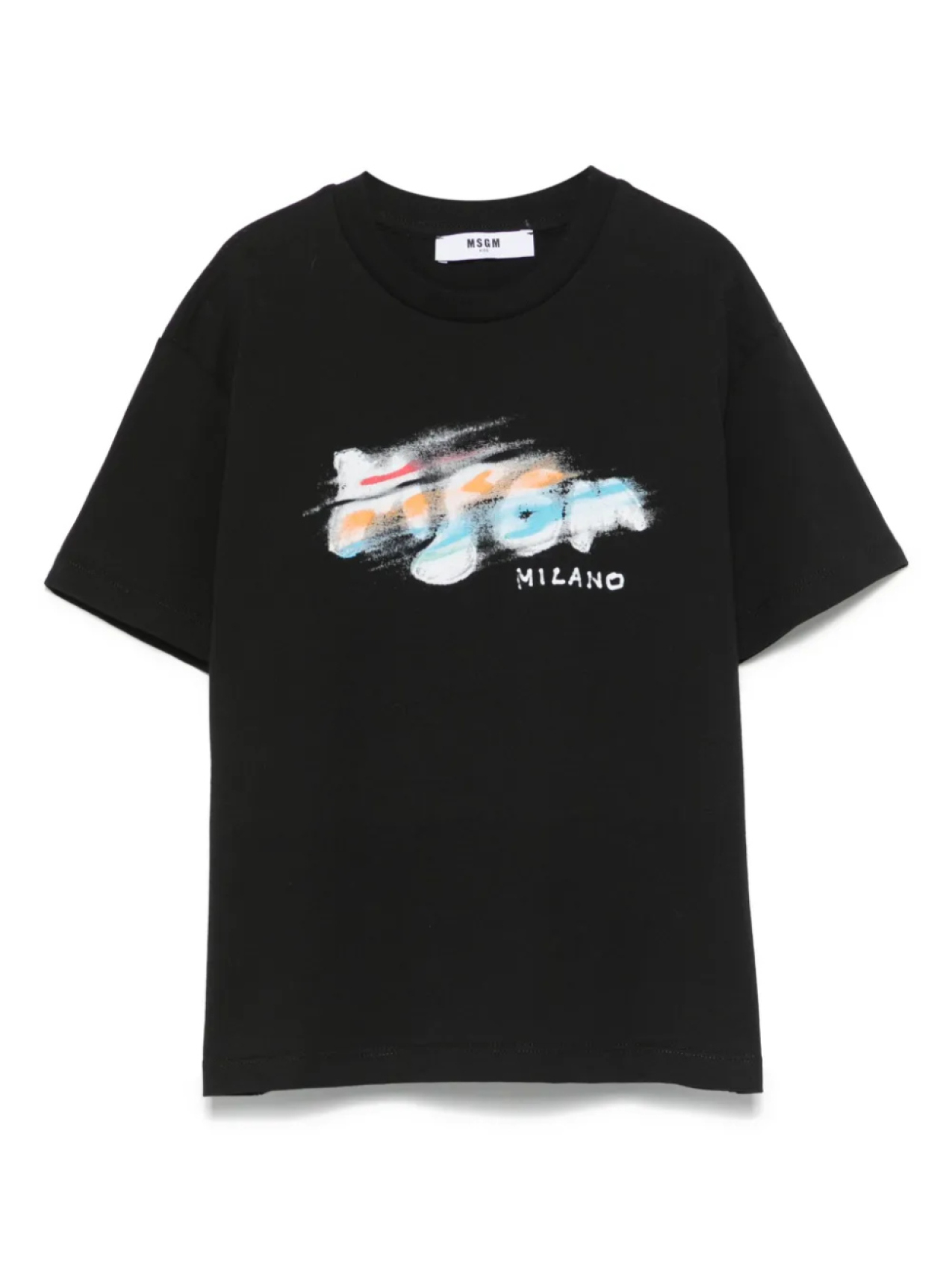 

Футболка с логотипом MSGM Kids, черный