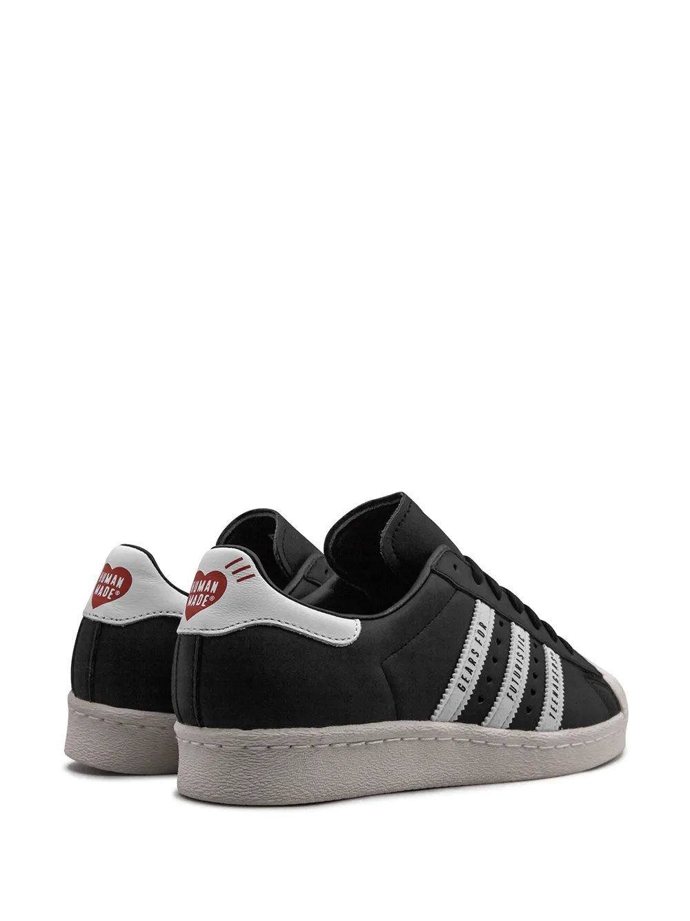 Кроссовки Superstar 80s из коллаборации с Human Made adidas, черный — фото 3