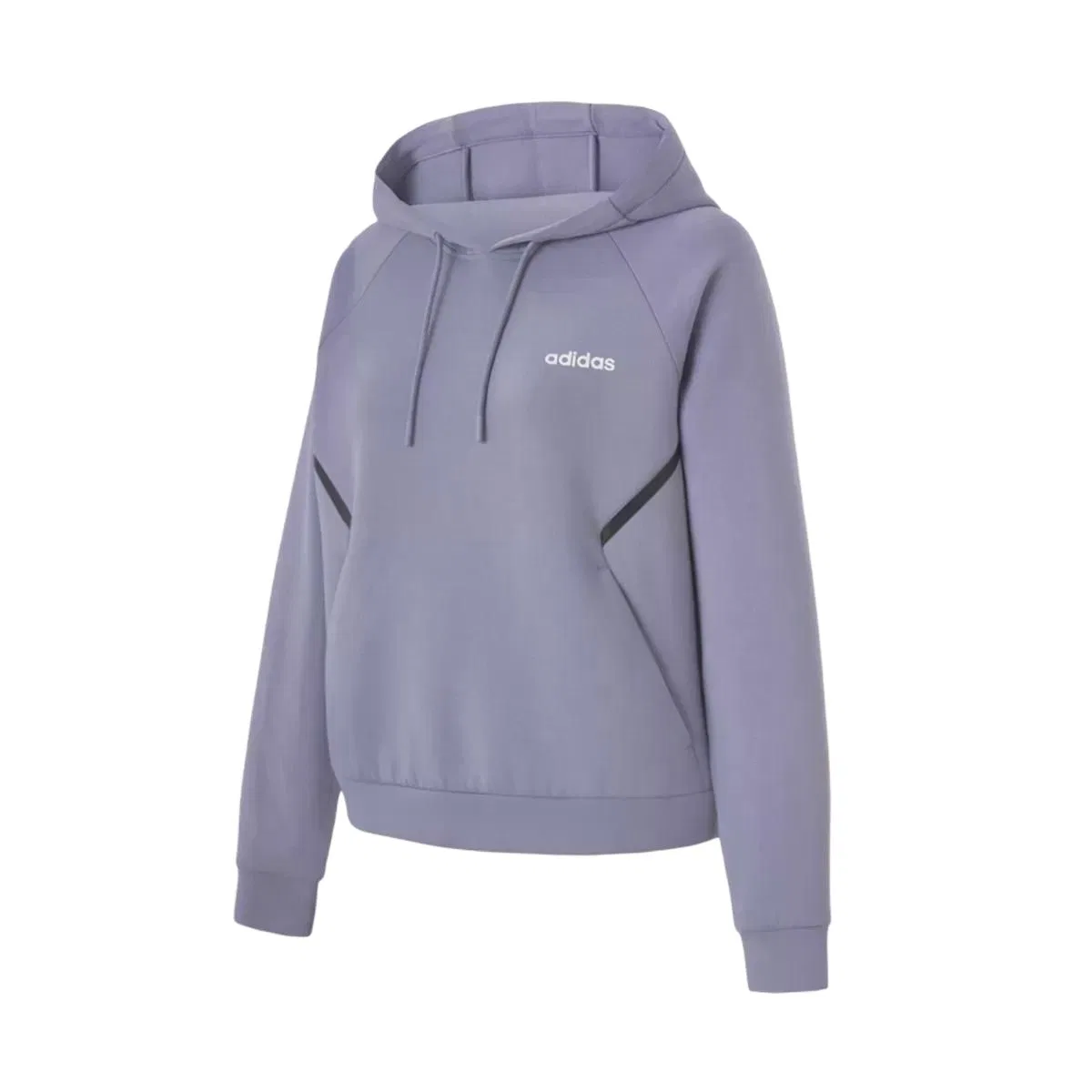 Свитшот женский Purple с капюшоном, regular Adidas