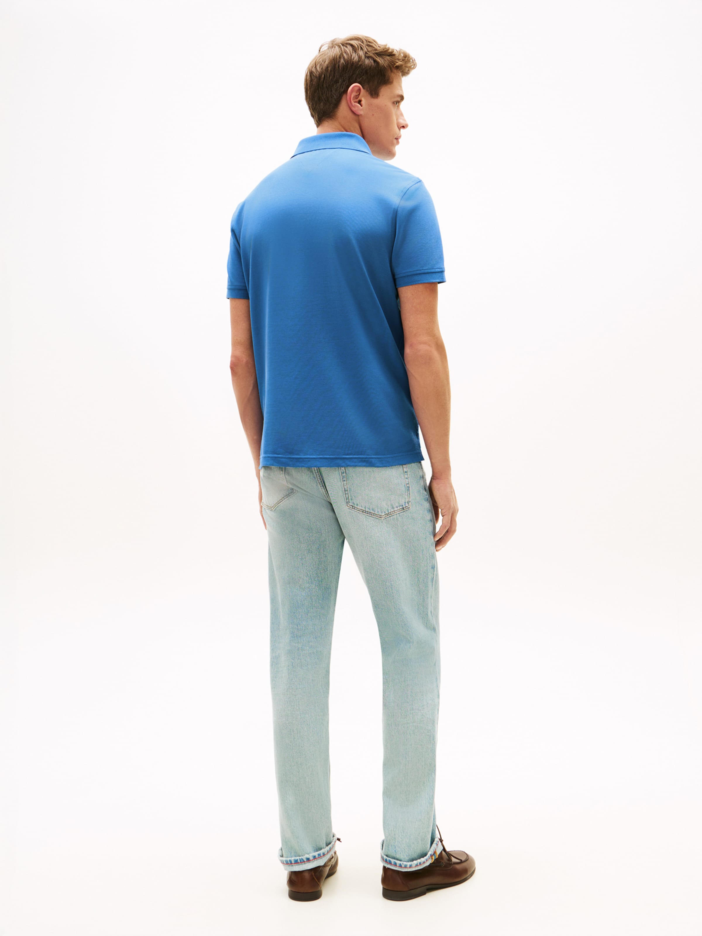 TOMMY HILFIGER Футболка 'CORE 1985 REGULAR POLO' в синем цвете — фото 4