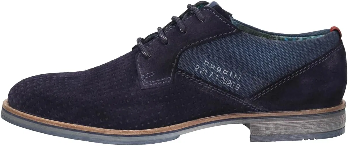 Мужские ботинки Bugatti 311-ajz01 на шнуровке, Darkblue