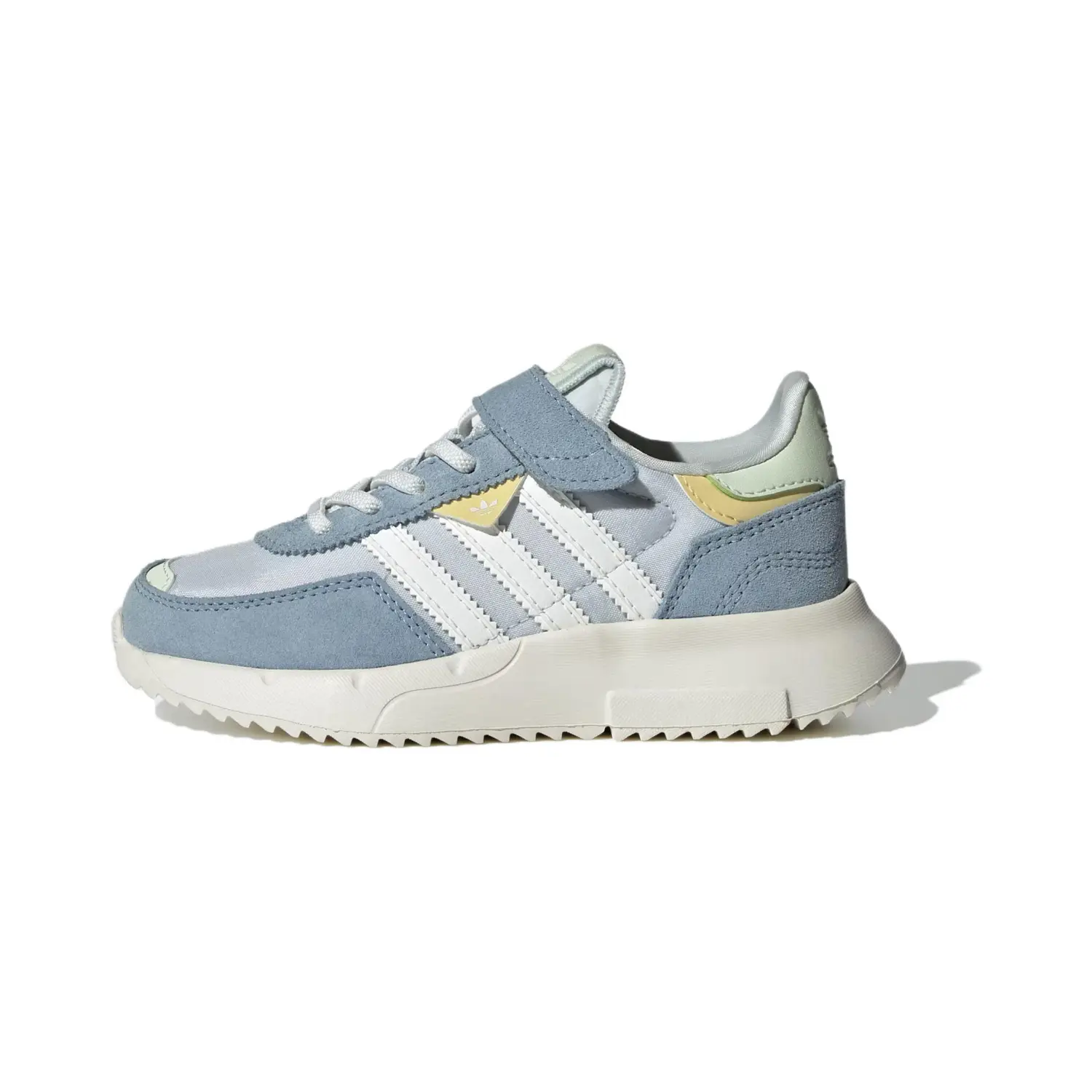 

Кроссовки Retropy F2 Kids Lifestyle PS Low-top синего/белого цвета Adidas Originals, белый/зеленый