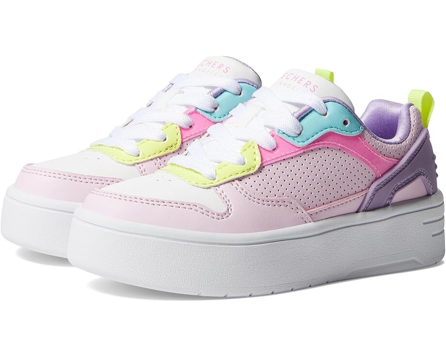 

Кроссовки SKECHERS KIDS Court High - Classic Crush 310191L, цвет Pink/Multi