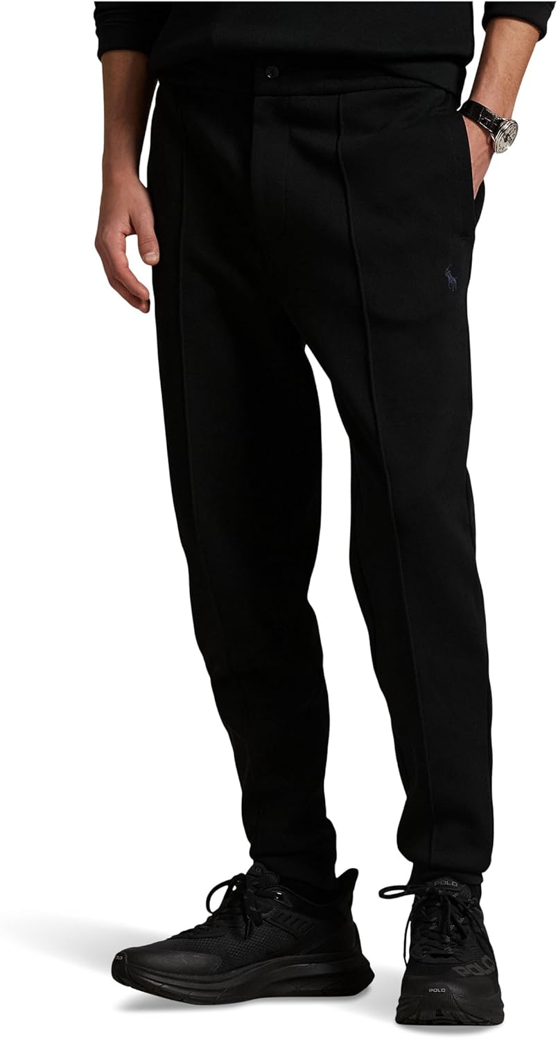 

POLO RALPH LAUREN Мужские джоггеры из двойного трикотажа, Polo Black